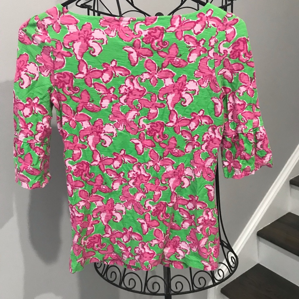 Lilly Pulitzer Woman’s Shirt Top Blouse - Picture 4 of 4